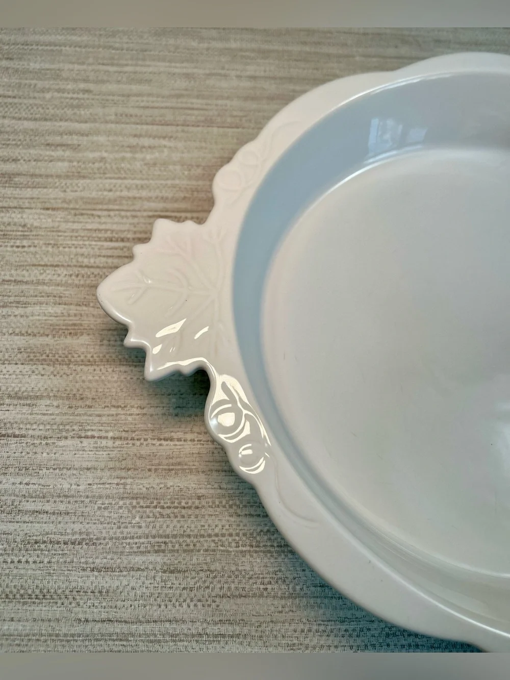 10 Strawberry Street Pumpkin Covered Casserole and Pie Dish - Ceramic - Fall